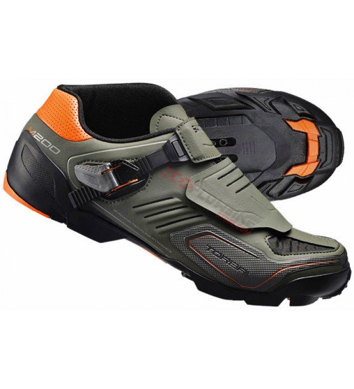 Zapatillas Shimano Enduro SH M200 Verde Militar